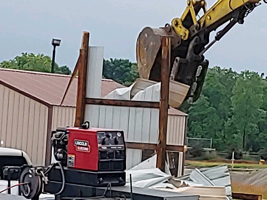 demolition of a building